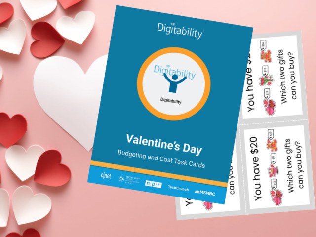 Digitability Free Resource | Valentine’s Task Cards 2026