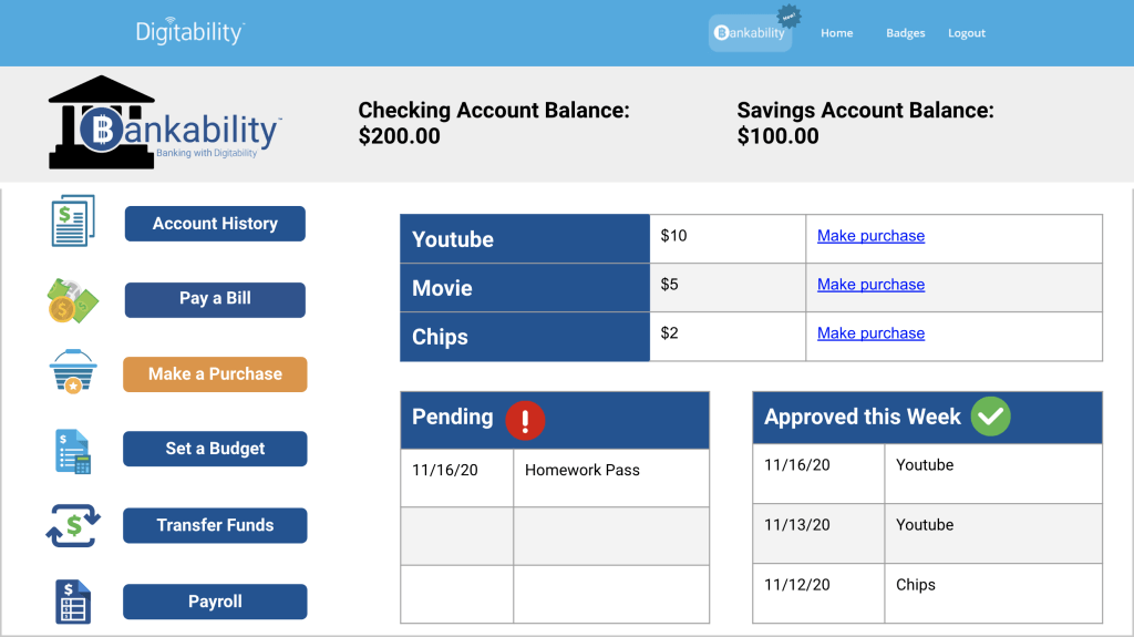 4 Bankability Make a Purchase