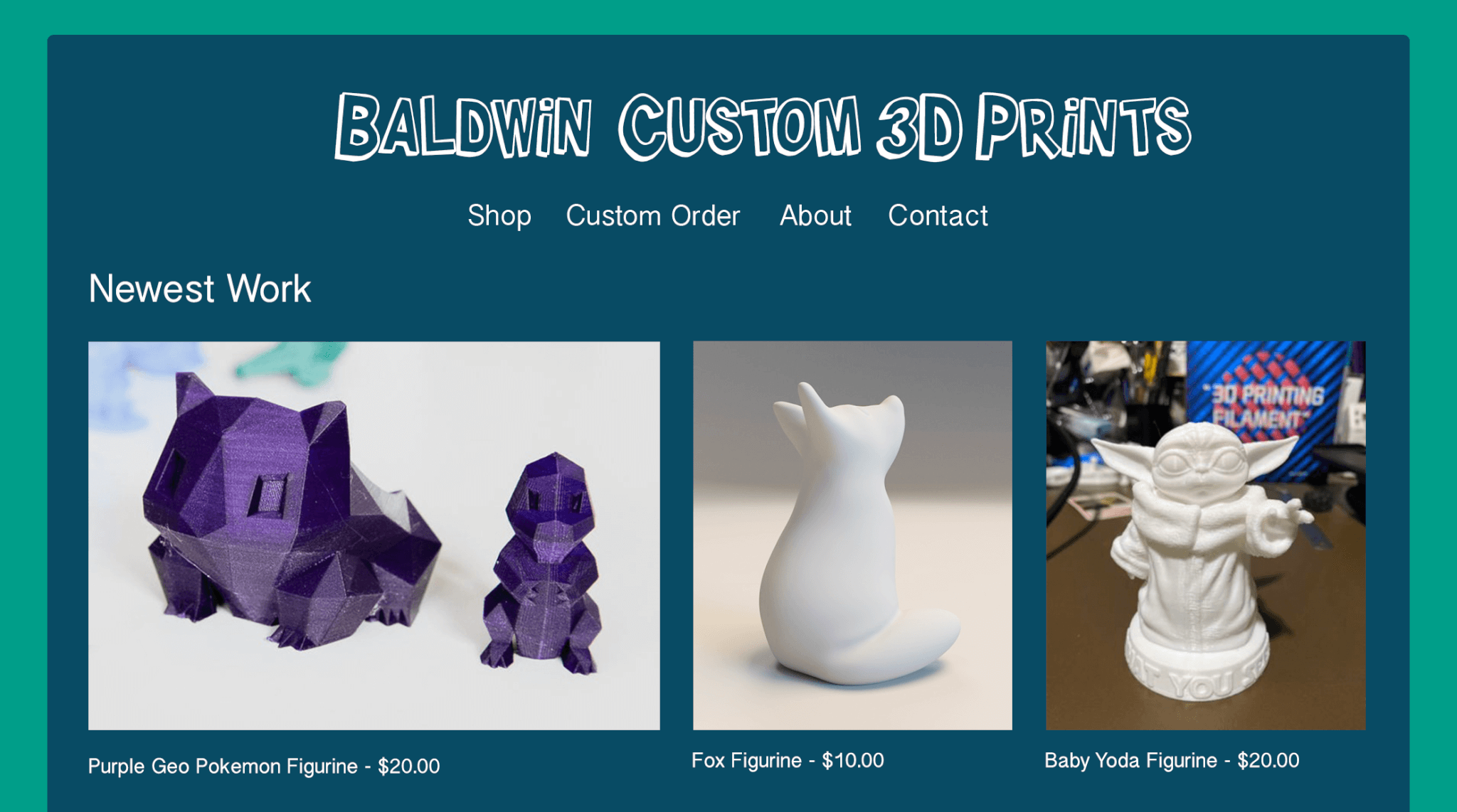 Baldwin - 3D Printer - High School Life Skills