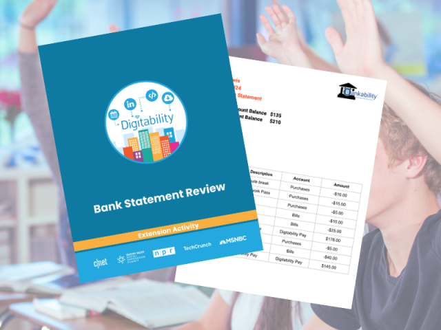 Digitability Free Resource | Bank Statement Review