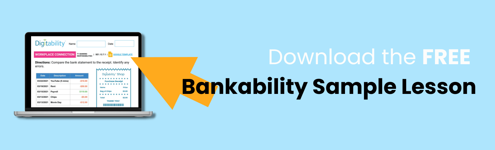 Bankability Sample Lesson Button