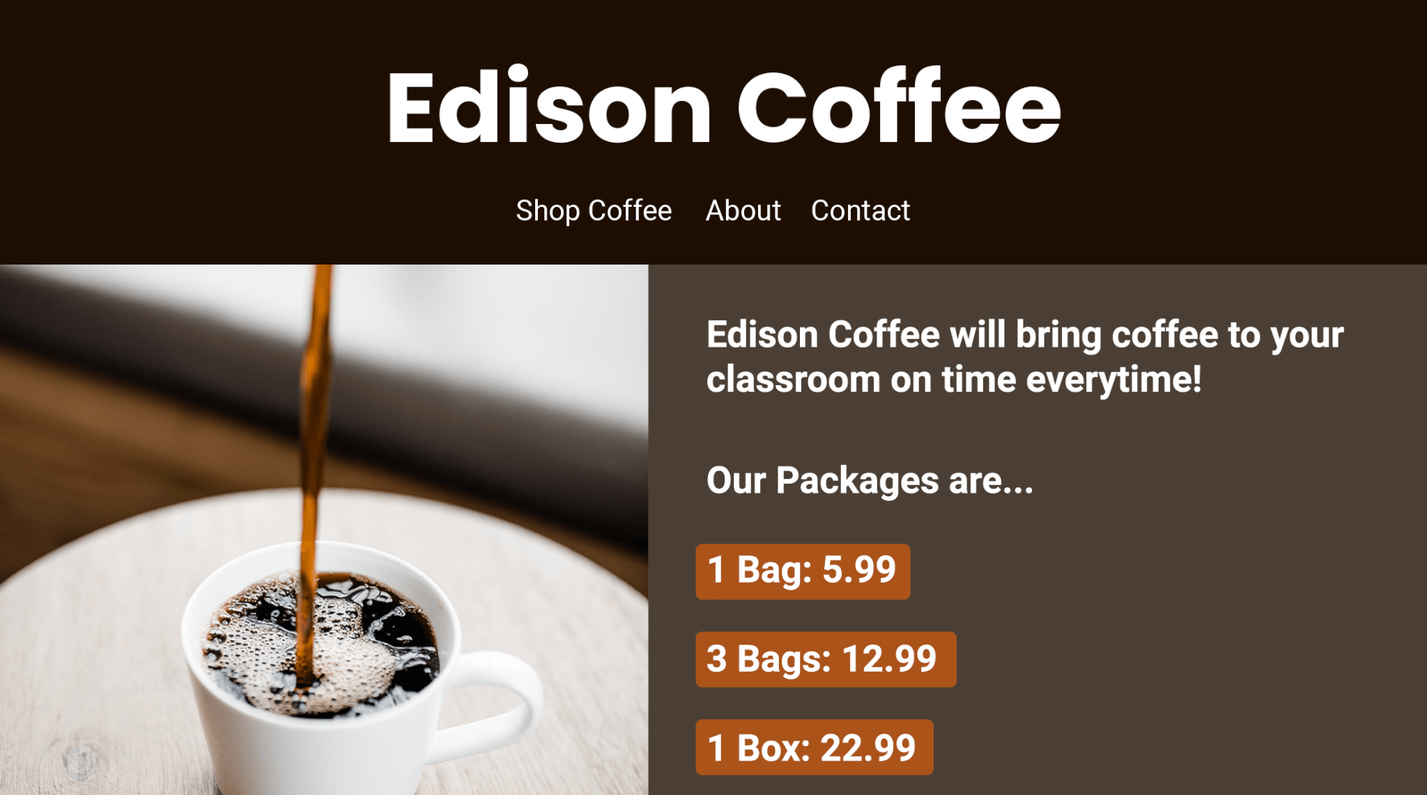 Edison - Coffee Business - LLD