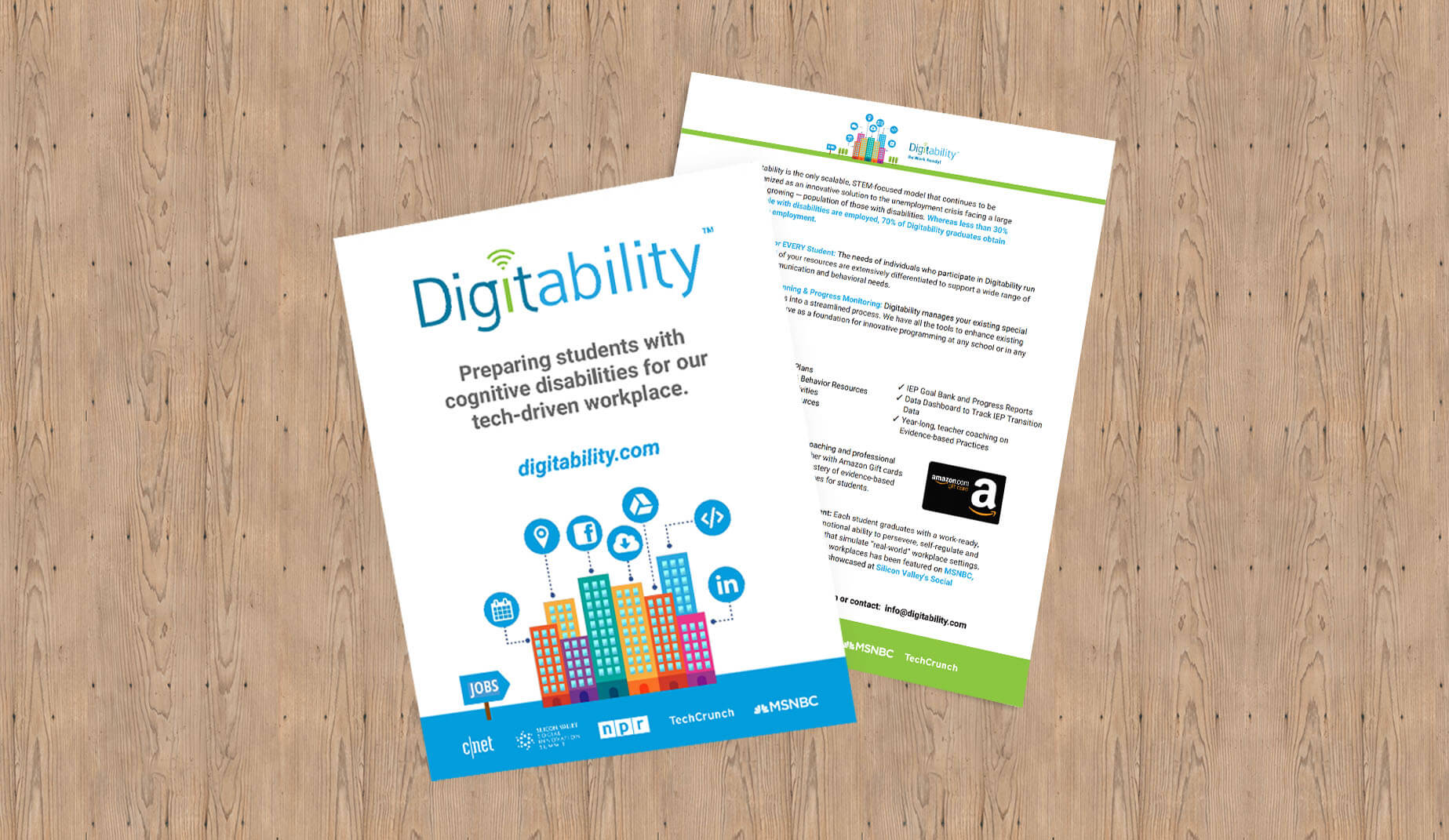 Free Digitability Product Packet