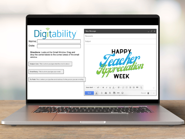 Digitability Free Resource | Teacher Appreciation Email Lesson