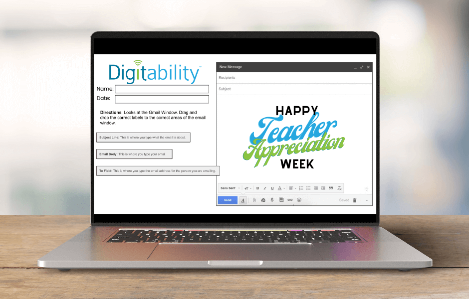 Digitability Free Resource | Teacher Appreciation Email Lesson
