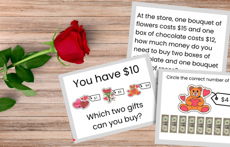 Valentine's Day task cards