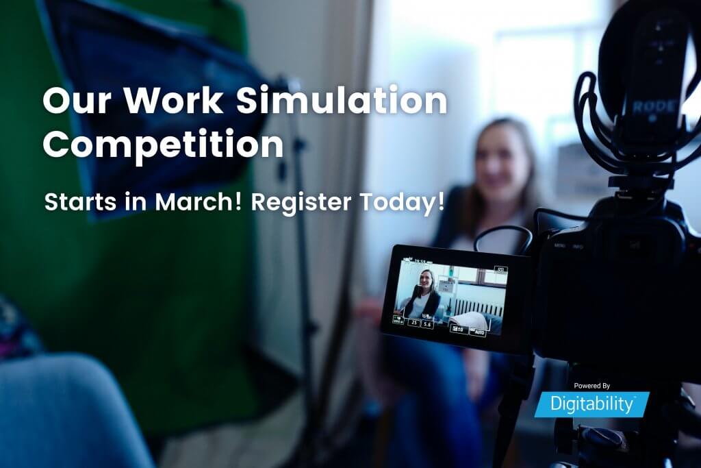 Register for the Work Simulation Competition | Digitability
