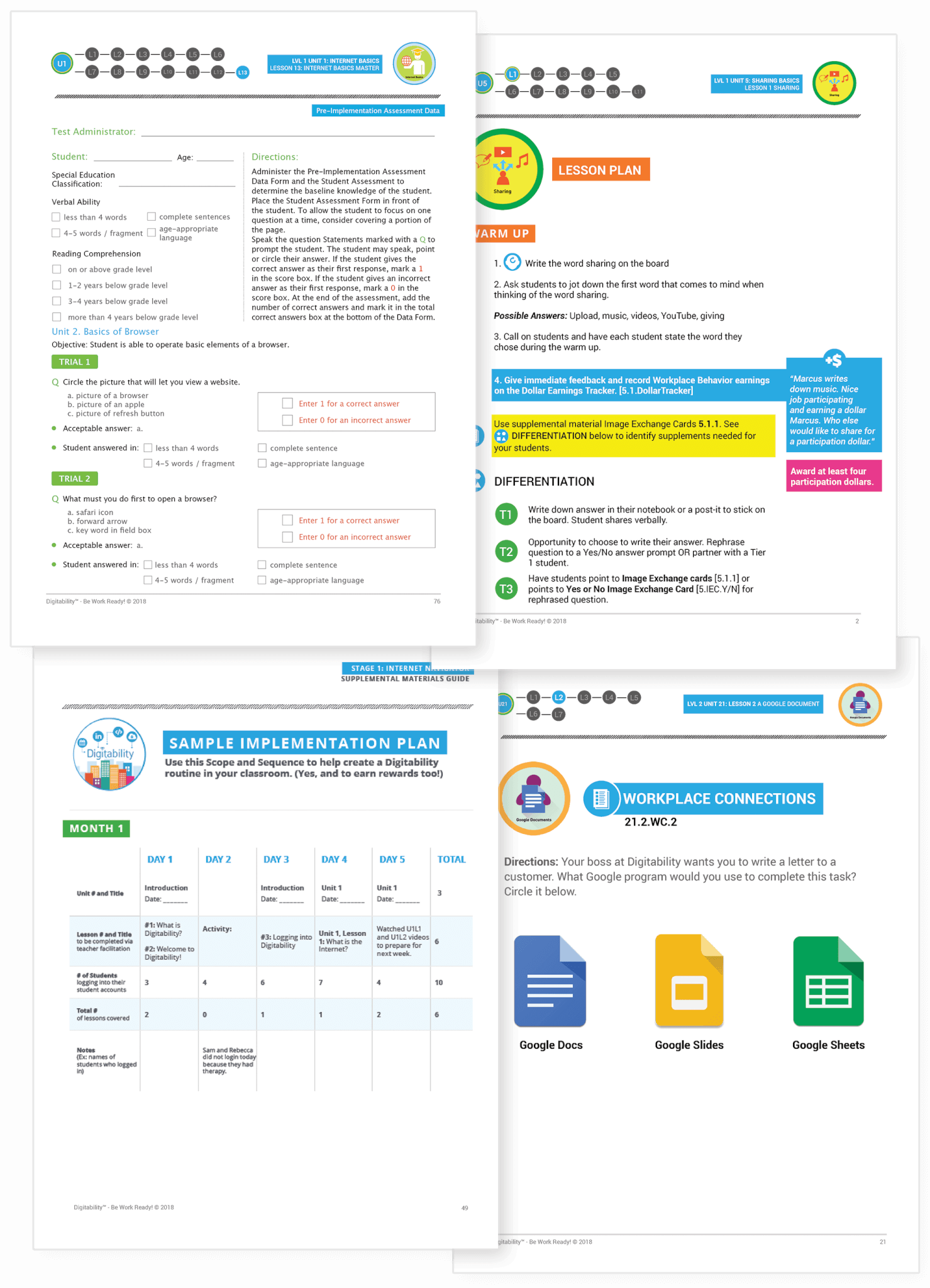 curriculum examples mobile