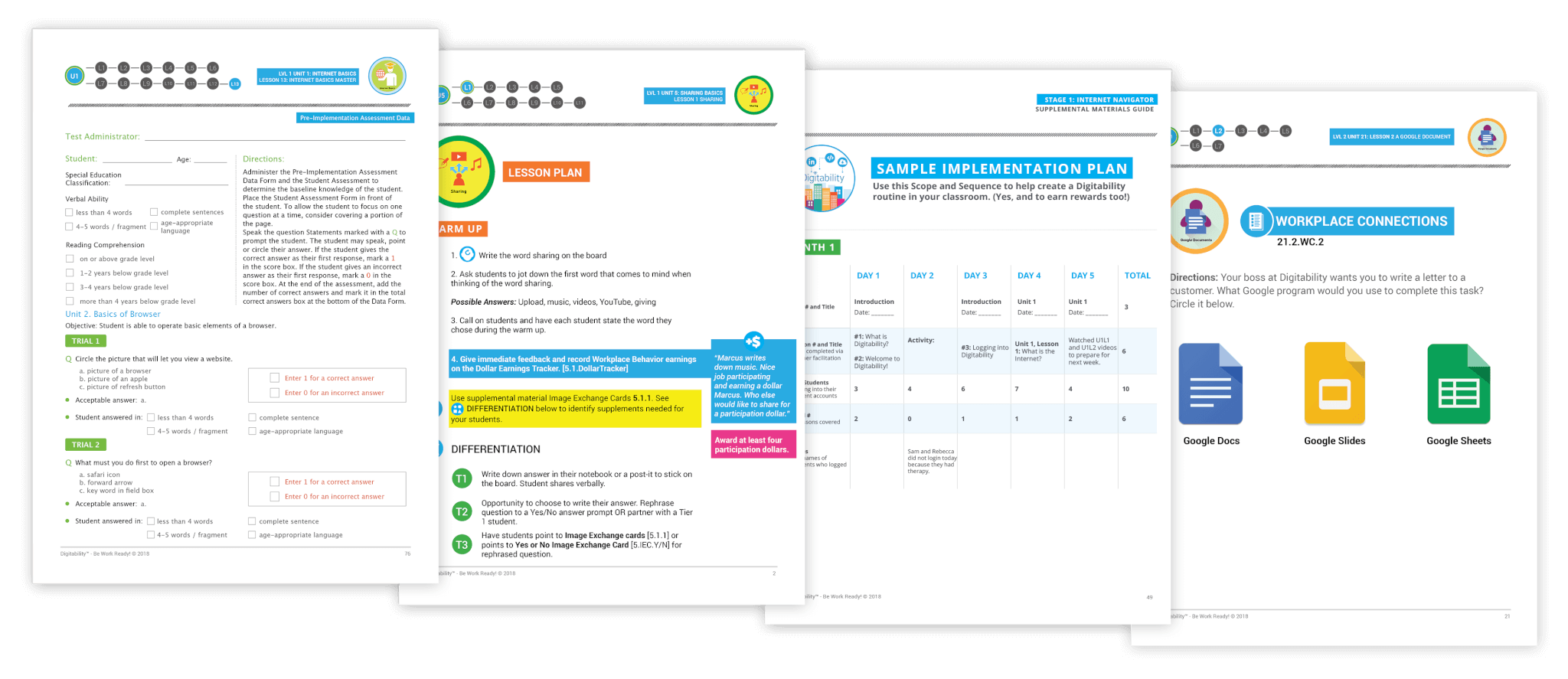 curriculum examples