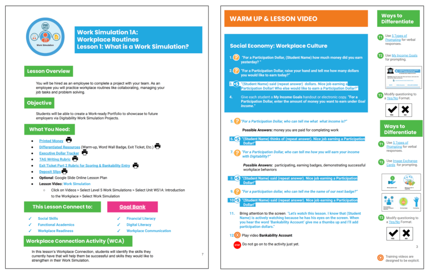 lesson plan updates